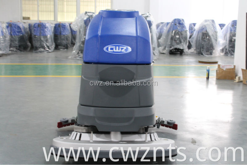 Electric scrubber floor scrubbing washing machine